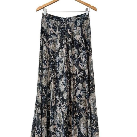 Club Monaco Palazzo Pants Jessyn Women Sz 4  Wide Leg Flowy Printed - Picture 4 of 13